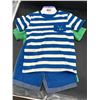 Image 2 : 4 Piece Pekkle Boys’ 4T Clothing Bundle with Two Shirts and Shorts