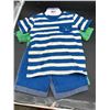 Image 2 : 4 Piece Pekkle Boys’ 4T Clothing Bundle with Two Shirts and Shorts