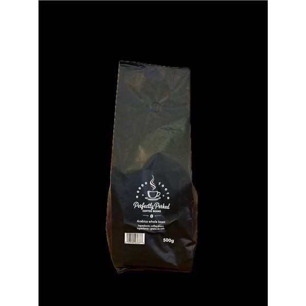 Perfectly Perked Arabica Whole Bean Coffee, 500g