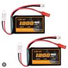 Image 1 : Vicmile 1200mAh LiPo Battery With PH2.0 Plug USB Charger