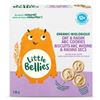 Image 1 : Little Bellies Organic Oat & Raisin ABC Cookies, 5x130g