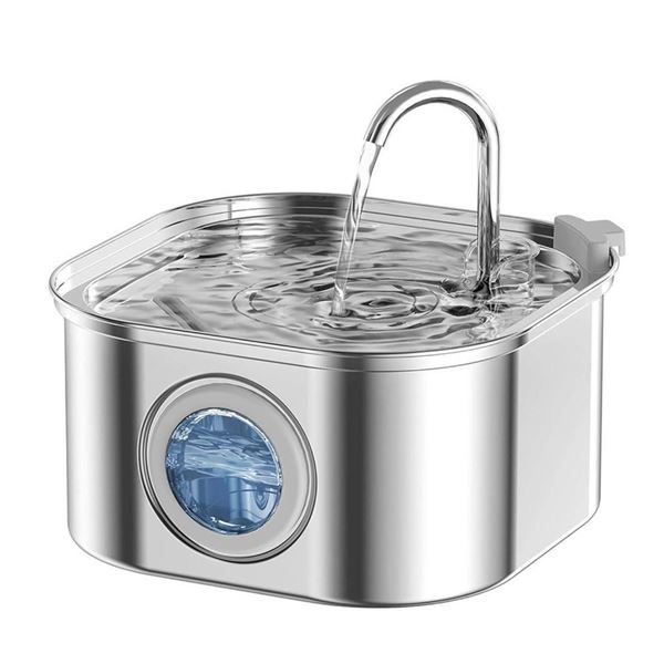 Pet Fountain 3.2L Model 10602 Stainless Steel with Components