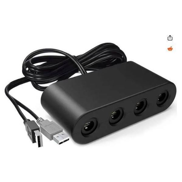 GameCube Controller Adapter for Wii U, PC, and Switch