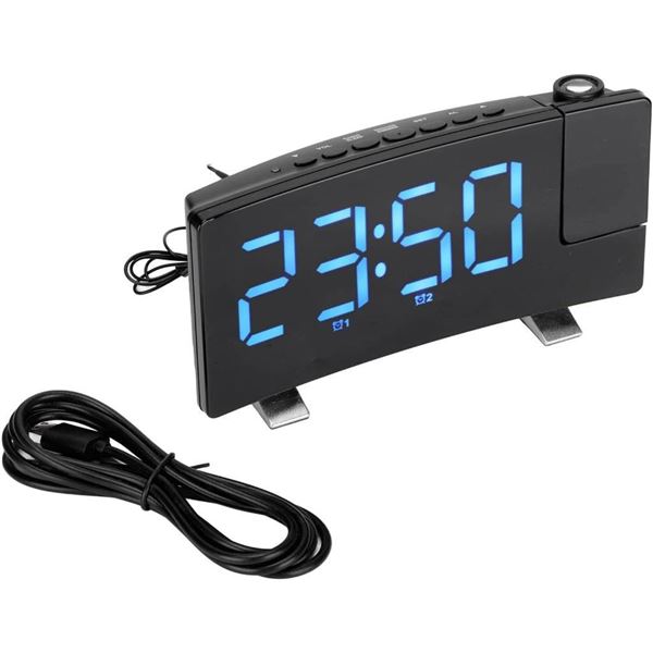 Battery Charger with Power Cable and Ports