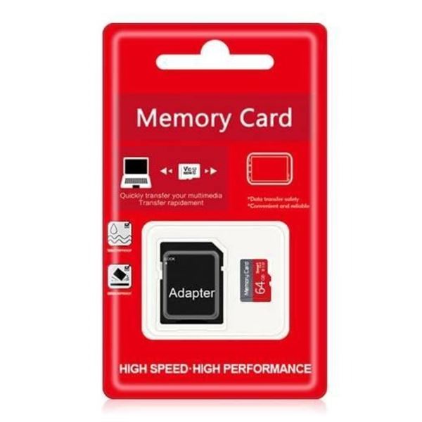 Memory Card With SD Adapter, High Speed Performance