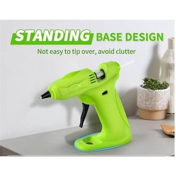 USB-Powered Rechargeable Hot Glue Gun with Glue Sticks Included