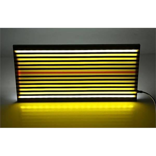 Dent Line Board, Car Dent Removal Reflector Board with LED Light PDR Light Board Paintless Dent Repa