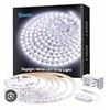 Image 1 : Govee Daylight White LED Strip Lights with Accessories 16.4′
