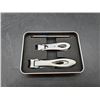 Image 1 : Stainless Steel Heavy-Duty Nail Clipper Set with Case