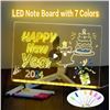 Image 1 : Transparent Writing Board with LED Base and Accessories