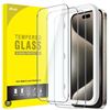 Image 1 : JETech Tempered Glass Screen Protector for iPhone 15 Pro Max