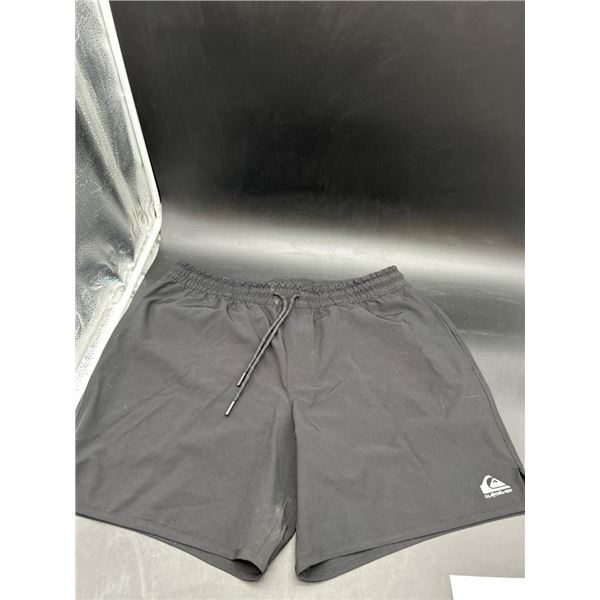 Quiksilver Men’s Black Shorts, Size L/G,