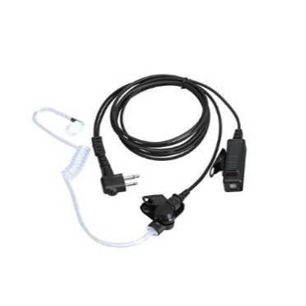 KCTIN Acoustic Tube Earpiece for Motorola Walkie Talkies with Mic 2 Pin
