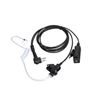 Image 1 : KCTIN Acoustic Tube Earpiece for Motorola Walkie Talkies with Mic 2 Pin