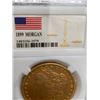 Image 3 : 1899 Morgan Silver Dollar Coin Graded Slabbed Holder – COPY