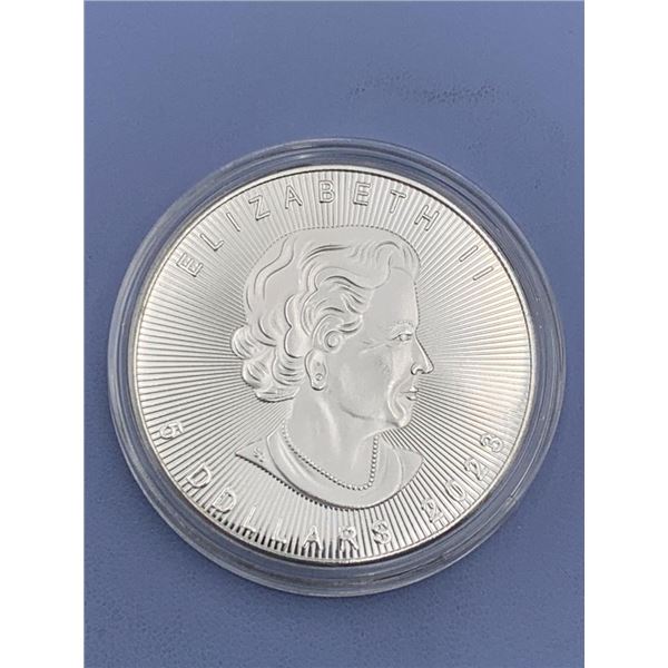 2023 Canada 1 oz Maple Leaf Coin with Queen Elizabeth – COPY