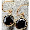 Image 2 : $1135 10K  Black Diamond 2.7Ct Earrings
