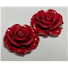 Image 2 : $240  Poly Coral Rose Flower For Bracelet And Pendant Bead