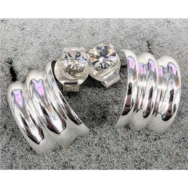 $50 Silver 2 Earring Set