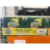 Image 2 : Perrier & Juice Lemon and Guava Sparkling Beverage 4 x 6 Pack (330 ml Each)