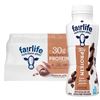 Image 1 : Farmlife Nutrition Plan, Chocolate, 18 Bottles x 340 mL (6.12 L), 30 g Protein