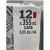 Image 3 : Budweiser Zero 12-Pack 355mL Cans with 0.0 Percent Alcohol