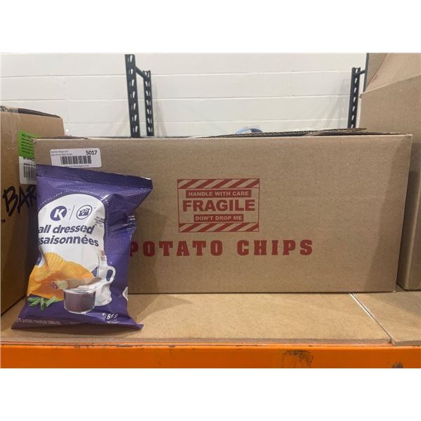 Circle K All Dressed Potato Chips, 66g, 12ct