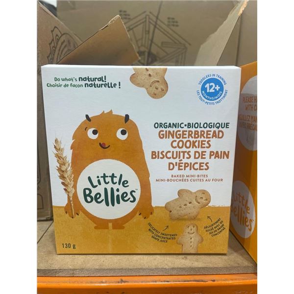Little Bellies Organic Gingerbread Cookies 5 x 130g