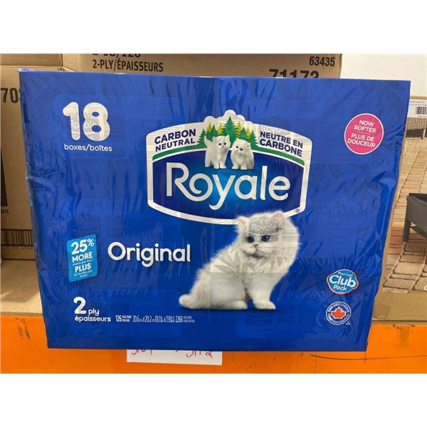 Royale 2-Ply Carbon Neutral Bath Tissue, 18 Rolls