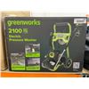 Image 2 : Greenworks 2100 Max PSI 1.2 GPM Electric Pressure Washer With Accessories