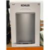 Image 2 : Kohler Step Can Trash Bin 47L/13 Gallon Capacity in Stainless Steel