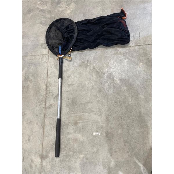 Telescopic Fishing Landing Net with Large Mesh Net and Handle
