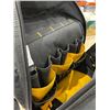 Image 4 : DeWalt Tool Backpack with Multiple Compartments, Gray and Yellow