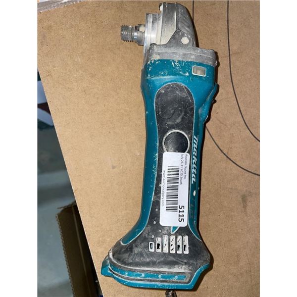 Makita Cordless Angle Grinder Body Only (Model Number BGA452Z)
