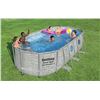 Image 1 : Bestway 18ft x 12ft x 48in Pool Set with Pump and Accessories