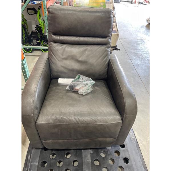 Reclining Armchair with Motorized Recline and Power Adapter