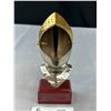 Image 2 : 6" Tall Gladiator Medieval Helmet Paperweight