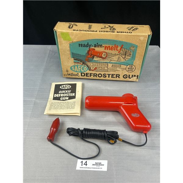 Great Graphics NOS Safeco Defroster Gun