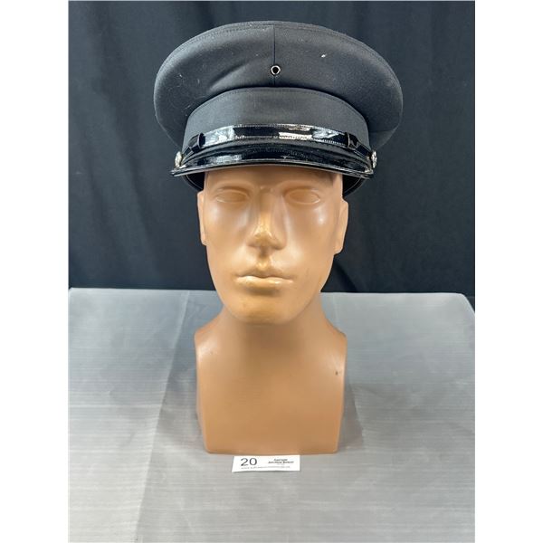 Vintage Firemans Officers Hat