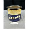 Image 1 : Full Vintage Gulf 5lb 2kg Grease Tin