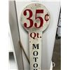 Image 2 : 49" Tall Custom Made Wooden Motor Oils, Lolipop Sign, NO SHIPPING