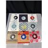 Image 4 : Lot of Over 20 45 Records in Excellent Condition , Ring-A-Ling, He's  A Rebel, Etc