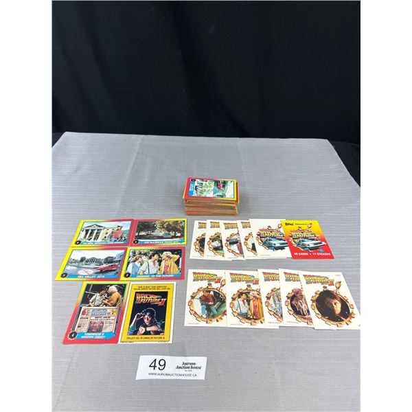 Original Topps 1989 Back To The Future II Movie Trading Card Set Complete