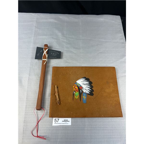 Vintage Handcrafted Photo Album w/Photos and 1964 Vancouver PNE Souvenir