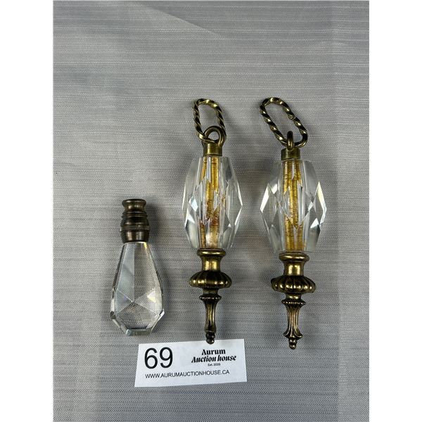 Vintage Crystal Lamp Hardware