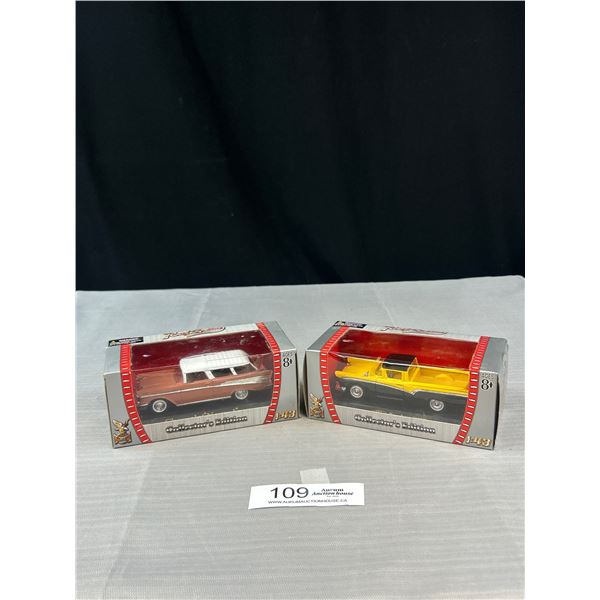NOS 1957 Ford Ranchers and 1957 Chev Nomad Road Signature Collectors Edition 1/43 Scale