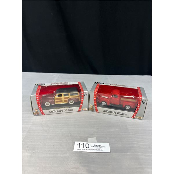 NOS 1948 Ford F-1 Truck and Woody Road Signature Collectors Edition 1/43 Scale