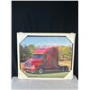 Image 3 : 2 Vintage Freightliner Semi Truck Pictures Each Approx 16" x 20"