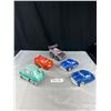 Image 2 : 9 "Cars" The Movie Car Toys, Each Approx 6" Long