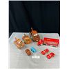 Image 1 : 10 Pcs Tow Mater Tow Trucks Semi Truck/Trailer Etc